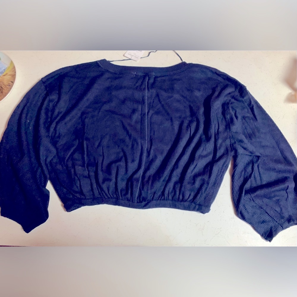 Free People crop top sweater